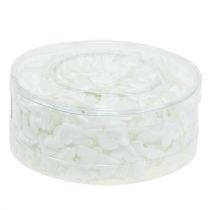 Artikel Scatter dekoration hjärtan vita 14mm 800 st