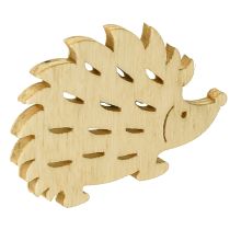 Artikel Scatter dekoration trä igelkott dekoration grön brun vit 4x3cm 72 st