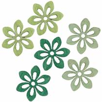 Strö dekorationsblomma grön, ljusgrön, mintblommor för att strö 144p