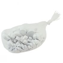 Artikel Spridningsdekoration träbordsdekoration vita blommor Ø2cm–6cm 20 st