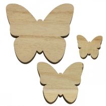 Spridda dekorationsfjärilar Trädekorationsfjärilar 2,5-6,5cm 29 stycken