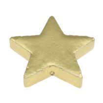 Artikel Scatter dekoration stjärnor mix 4-5cm guld matt 72 st
