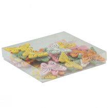 Artikel Shaker träfjäril färgglad strösseldekoration 4,5×3cm 48 st