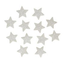 Artikel Spridda stjärnor med glitterkräm 2,5cm 96 st