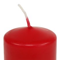 Artikel Pelarljus röda adventsljus små ljus 60/40mm 24 st