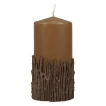 Artikel Pelarljusgrenar dekor ljus brun kola 150/70mm 1 st