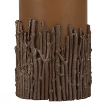 Artikel Pelarljusgrenar dekor ljus brun kola 150/70mm 1st