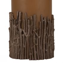 Artikel Pelarljusgrenar dekor ljus brun kola 150/70mm 1 st