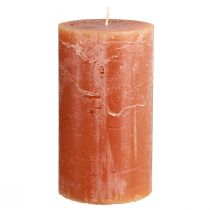 Artikel Pelarljus mörkorange enfärgade Sunset 85×150mm 2st