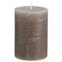 Artikel Pelarljus brun enfärgad 70x100mm 4 st