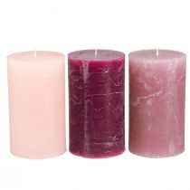 Artikel Pelarljus enfärgade 3 färger Bär 70×120mm 12 st