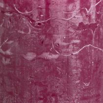 Artikel Pelarljus enfärgade Bärljus lila 50×100cm 4 st