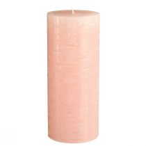 Artikel Pelarljus enfärgade ljusrosa ljus rosa 85×200mm 2st