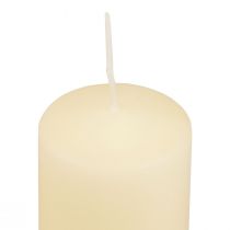 Artikel Pelarljus kräm Adventsljus små 70/50mm 24 st