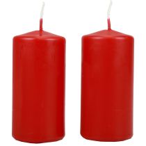 Artikel Pelarljus H100 Ø50cm röda ljus 12st