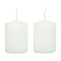 Artikel Blockljus vita ljus H70mm Ø50mm 12 st