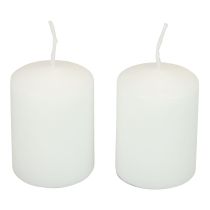 Artikel Blockljus vita ljus H70mm Ø50mm 12 st