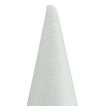 Artikel Styrofoam kon vit 14cm x 7cm 10st