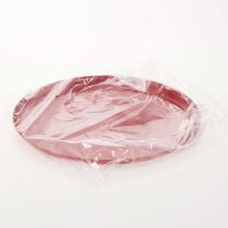 Artikel Dekorativ bricka, röd, minimalistisk design, 27 cm