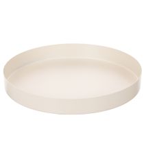 Artikel Rund dekorativ bricka för heminredning, 20 cm