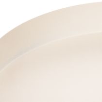 Artikel Rund dekorativ bricka för heminredning, 20 cm