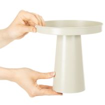 Artikel Brickställ, dekorativ tallrik för ljus och figurer, 20 cm