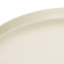 Artikel Dekorativt fat 30 cm metallfat för växtdekoration