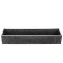 Artikel Rektangulär bricka med handtag, dekorativ bricka för bord, 32 cm