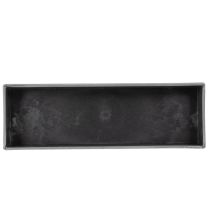 Artikel Rektangulär bricka med handtag, dekorativ bricka för bord, 32 cm
