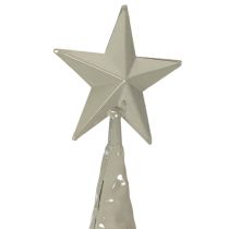 Artikel Dekorativ julgran på stativ med stjärna, festlig bordsdekoration, 74 cm