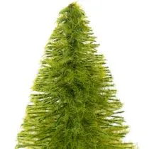 Artikel Miniatyr konstgjord julgran för bordsdekoration, 12 cm, 6 stycken