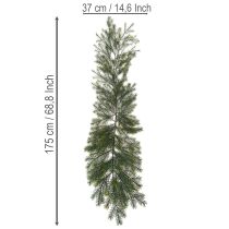 Artikel Konstgjord dekorativ grangren för kreativ blomsterodling, 175 cm