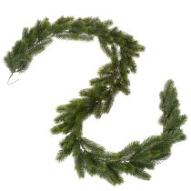 Artikel Konstgjord grangirlang, grön, för festlig dekoration, 180 cm