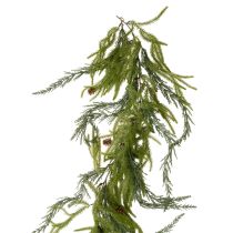 Artikel Konstgjord girlang av tallgrän med kottar för adventsdekoration 218 cm