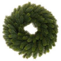 Artikel Konstgjord grankrans, grön, rund, 50 cm