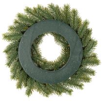 Artikel Konstgjord grankrans med kottar för dörr eller bord, 30 cm