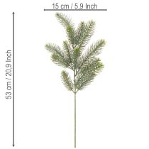 Artikel Konstgjord grangren, festlig fönsterdekoration, 50 cm, 3 stycken