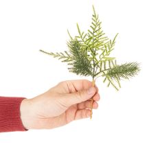 Artikel Konstgjord grangren för festlig dekoration, 22 cm, 2 stycken