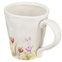 Artikel Kaffemugg med färgglada blommor för en mysig start på dagen 10,5 cm
