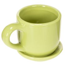 Artikel Kaffekopp, dekorativ borddekoration för en elegant rumsdesign med växter, 11 cm, 3 stycken