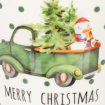 Artikel Kaffemugg Merry Christmas julbilmotiv keramikmugg 10cm 2 st
