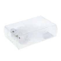 Artikel Duva på klämman vit 14 cm 2st