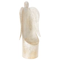 Artikel Ängelfigur ljusstake, guld, för bordsdekoration, 50 cm