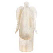 Artikel Ängelfigur ljusstake, guld, för bordsdekoration, 50 cm