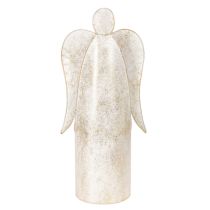 Artikel Ängelfigur ljusstake, guld, för bordsdekoration, 50 cm