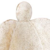 Artikel Ängelfigur ljusstake, guld, för bordsdekoration, 50 cm