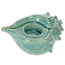 Artikel Värmeljushållare snäckskal dekorativt bordsljus badrum vardagsrum 16cm