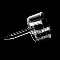 Artikel Värmeljushållare glas värmeljuspropp klar Ø4,5cm H8cm 8 st