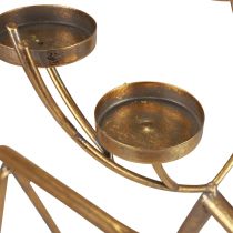 Artikel Värmeljushållare metall rådjur dekorativ ljusstake H44,5cm