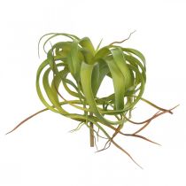 Tillandsia konstgjord att sticka ljusgrön konstgjord växt 30cm